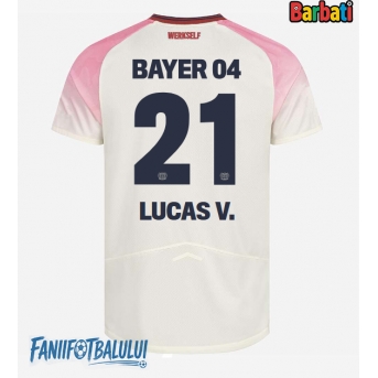 Bayer Leverkusen Lucas Vazquez #21 Tricou Fotbal Replică 2025-26 Barbati Deplasare